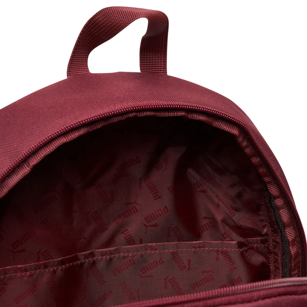 Plecak sportowy 20L A4 Puma Phase Patch Backpack 9173020 Bordowy (4069156960374) - obraz 4