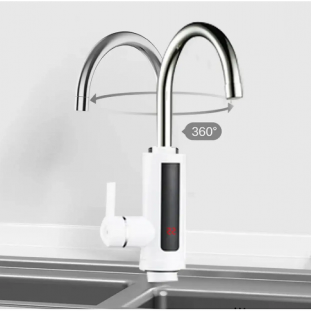 Проточный нагреватель Электрический WATER HEATER RY-022 Белый - изображение 2