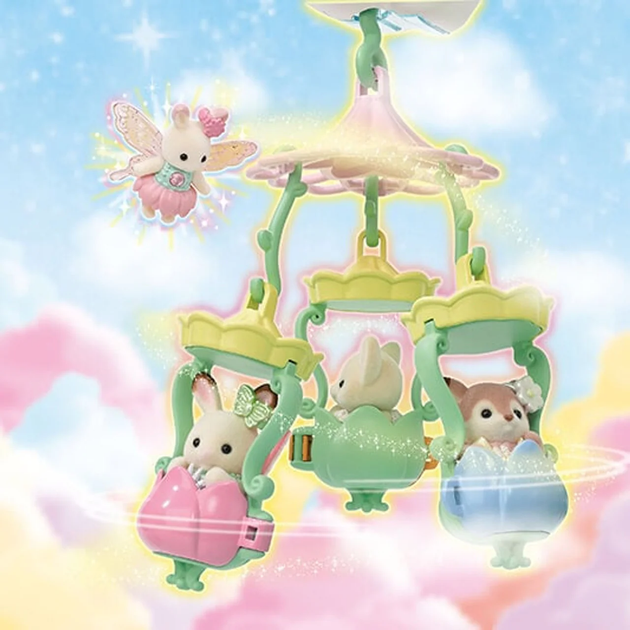 Zestaw figurek Sylvanian Families Skytop Fairy Castle SLV5815 (5054131058152) - obraz 6