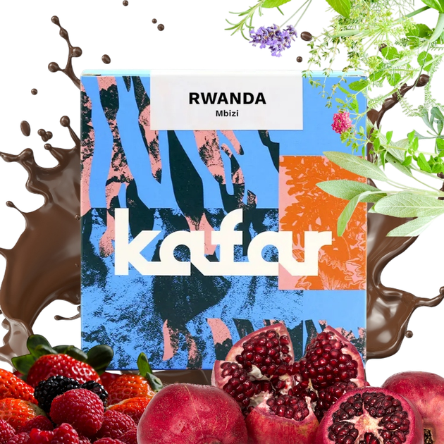 Kawa ziarnista Kafar Rwanda Mbizi Washed Filter 250 g (5904501942256) - obraz 2