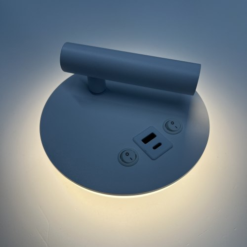 Светильник светодиодный настенный, бра LUMINARIA CHARG 8W 3000К 840Лм белый 145x80мм 220V IP20 - изображение 3