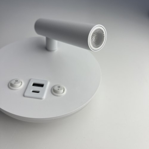 Светильник светодиодный настенный, бра LUMINARIA CHARG 8W 3000К 840Лм белый 145x80мм 220V IP20 - изображение 7