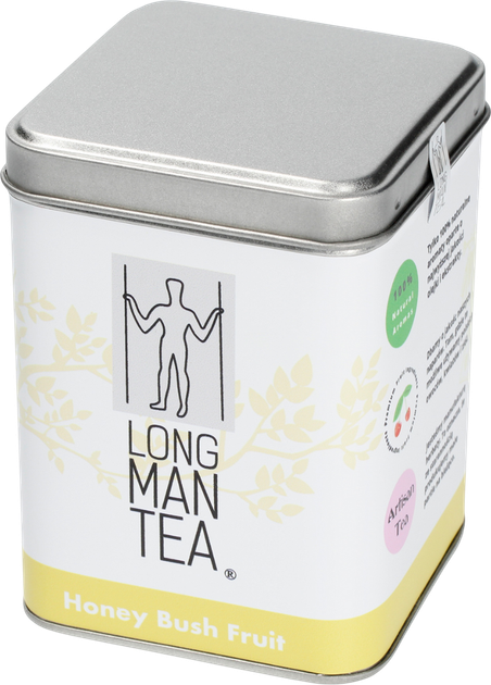 Herbata sypana Long Man Tea Honey Bush Fruit w puszce 120 g (5903299988200) - obraz 2