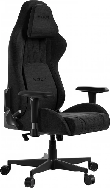Fotel gamingowy HATOR Darkside 3M Fabric Black (HTC3010M) - obraz 3