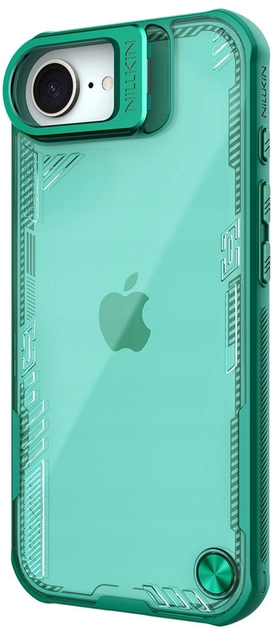 Etui Nillkin Iceblade Prop z podstawka na Apple iPhone 16e Green (6902048296350) - obraz 3