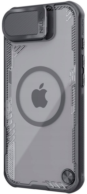 Etui Nillkin Iceblade Prop Magnetic z oslona obiektywu i podstawka na Apple iPhone 16e Black (6902048296367) - obraz 4