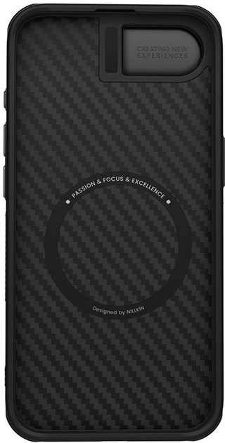 Etui Nillkin CarboProp Magnetic z oslona na aparat i podstawka na Apple iPhone 16e Black (6902048297111) - obraz 3