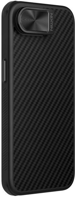 Etui Nillkin CarboProp Magnetic z oslona na aparat i podstawka na Apple iPhone 16e Black (6902048297111) - obraz 4
