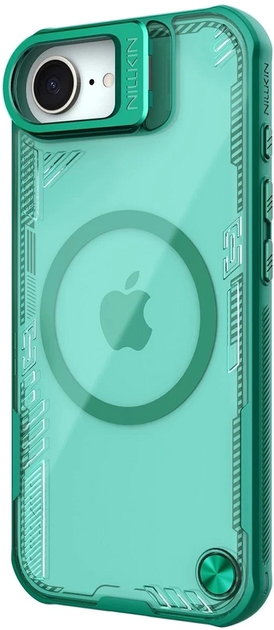 Etui Nillkin Iceblade Prop Magnetic z podstawka na Apple iPhone 16e Green (6902048296398) - obraz 3