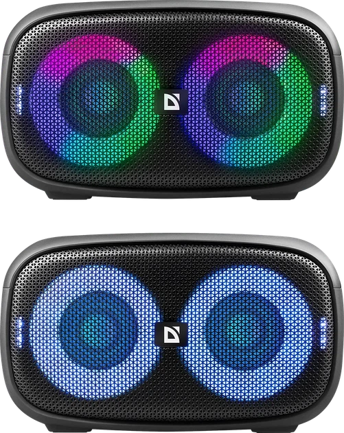 Портативная колонка Defender Q5 20W RGB Black (4745090820218) - изображение 4