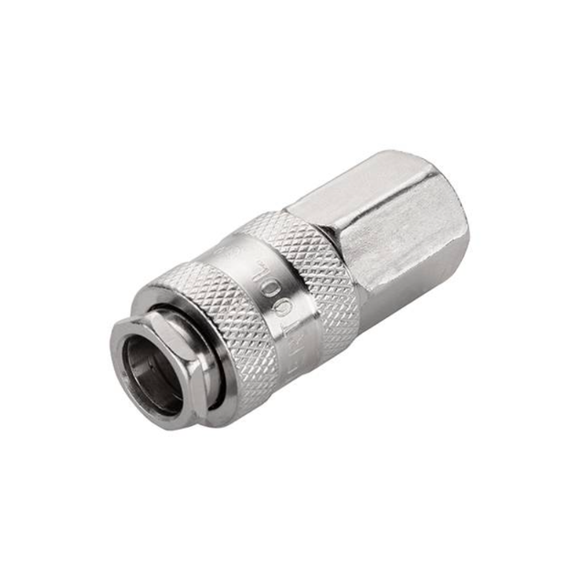 Быстроразъемное соединение Intertool с внутренней резьбой 1/4" (PT-1804) - Фото 1 Быстроразъемное соединение Intertool с внутренней резьбой 1/4" (PT-1804) - зображення 1