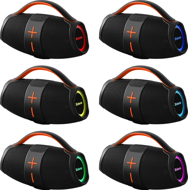 Портативна колонка Defender Beatbox 24 25W RGB Black (4745091890432) - зображення 2