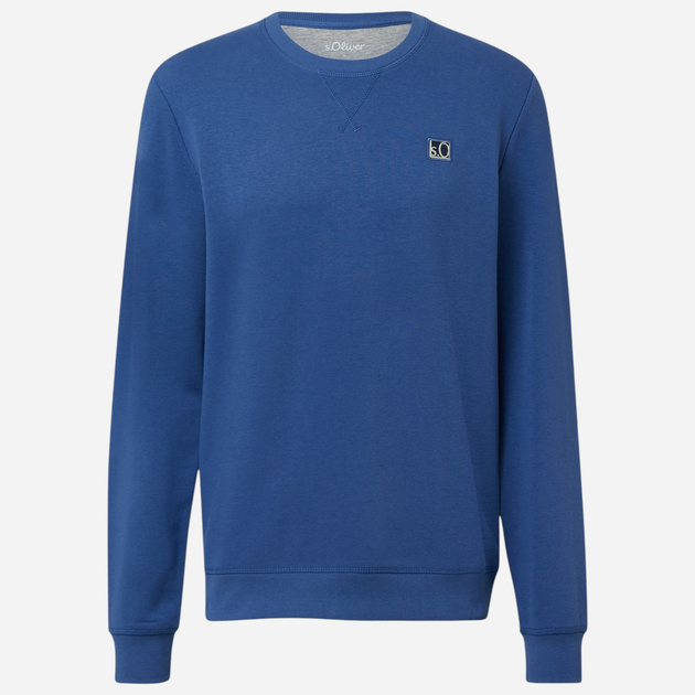Longsleeve męski s.Oliver 10.3.11.14.140.2169278-5527 M Niebieski (4099978178145) - obraz 1