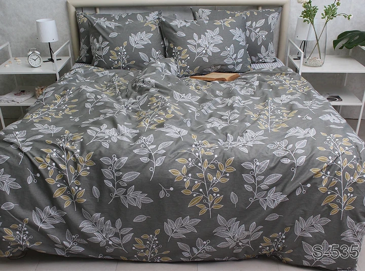Комплект постельного белья с компаньоном Tag Tekstil S535 King Size (Евро maxi) - изображение 2