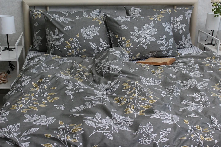 Комплект постельного белья с компаньоном Tag Tekstil S535 King Size (Евро maxi) - изображение 3