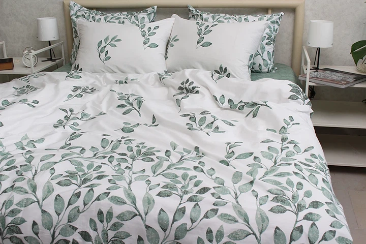 Комплект постельного белья с компаньоном Tag Tekstil S539 King Size (Евро maxi) - изображение 3
