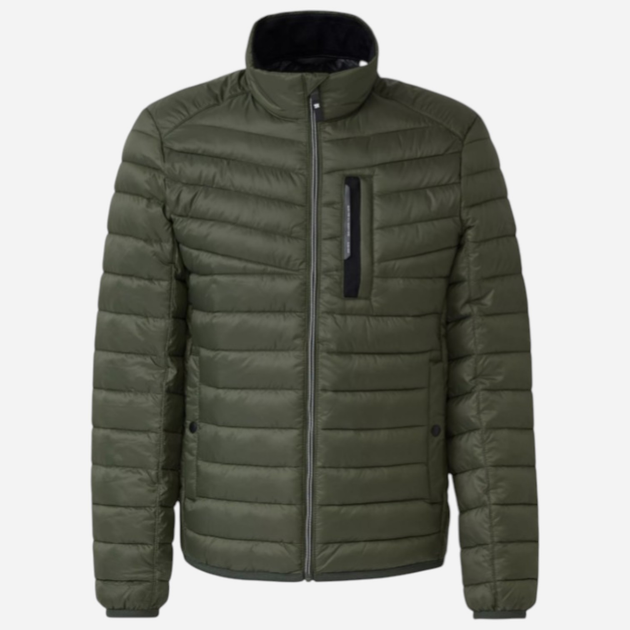 Kurtka jesienna męska pikowana s.Oliver 10.3.11.16.160.2167439-7938 3XL Khaki (4099978168078) - obraz 1