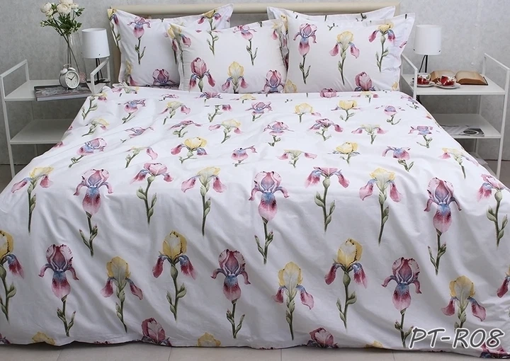 Комплект постельного белья с компаньоном Tag Tekstil PT-R08 Двуспальный - Фото 1 Комплект постельного белья с компаньоном Tag Tekstil PT-R08 Двуспальный - изображение 1
