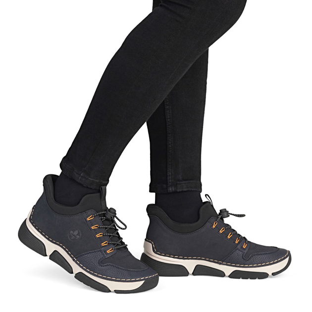Sneakersy damskie Rieker 45963-14 40 (6.5UK) Ciemnogranatowe (4061811543649) - obraz 2