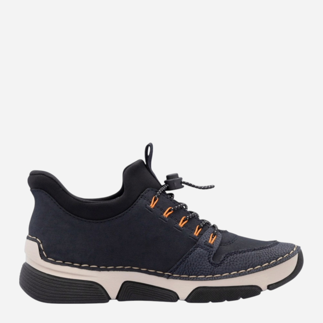Sneakersy damskie Rieker 45963-14 41 (7.5UK) Ciemnogranatowe (4061811543656) - obraz 3