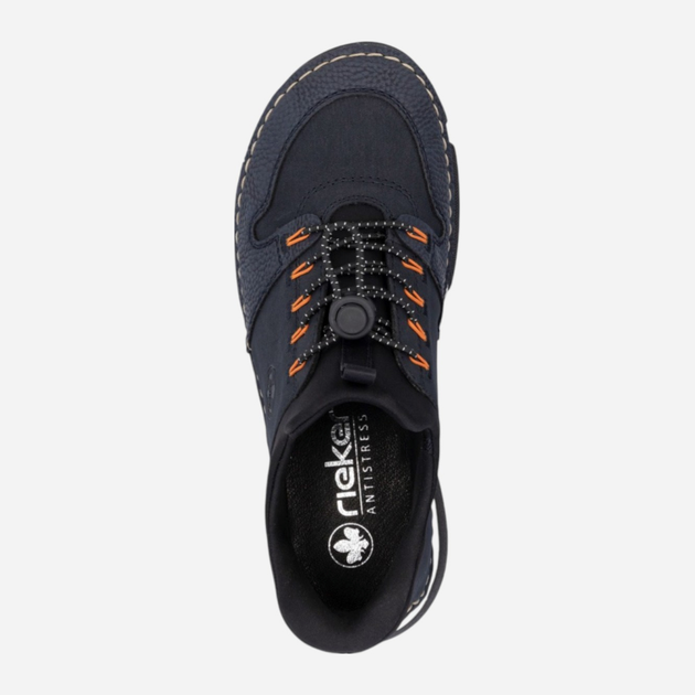 Sneakersy damskie Rieker 45963-14 41 (7.5UK) Ciemnogranatowe (4061811543656) - obraz 7