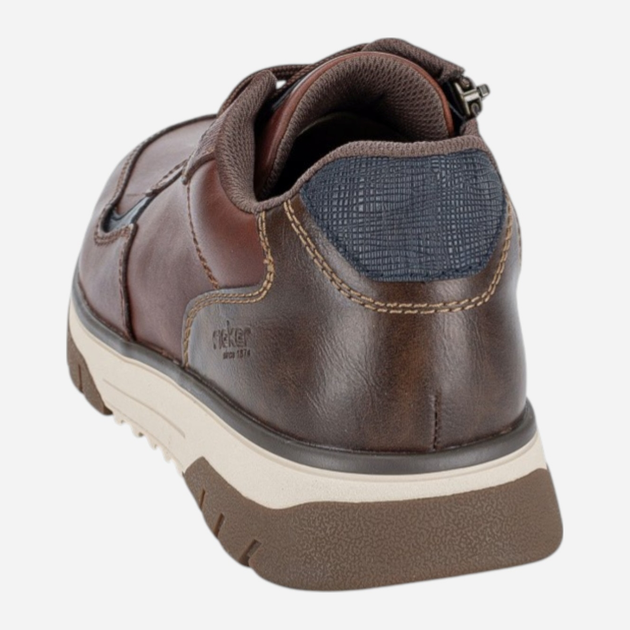 Półbuty męskie Rieker B9301-25 44 (9.5UK) Brązowe (4061811486519) - obraz 5