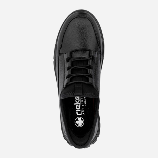 Sneakersy damskie skórzane Rieker N1357-00 39 (6UK) Czarne (4061811478941) - obraz 7