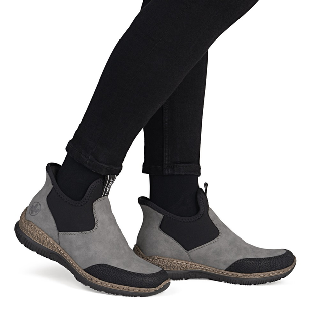 Sztyblety damskie Rieker N3280-42 37 (4UK) Szare (4061811586325) - obraz 2