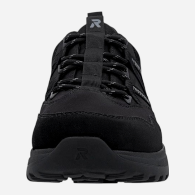 Sneakersy męskie z membraną Rieker U0104-00 41 (7.5UK) Czarne (4061811477685) - obraz 4