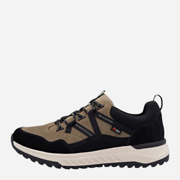 Sneakersy męskie z membraną Rieker U0104-20 46 (11UK) Beżowe (4061811477821) - obraz 1