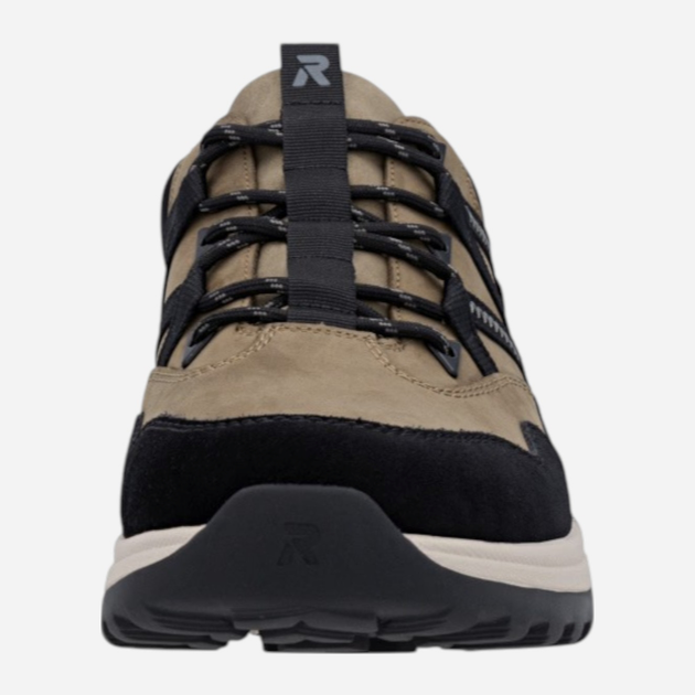 Sneakersy męskie z membraną Rieker U0104-20 44 (9.5UK) Beżowe (4061811477807) - obraz 5