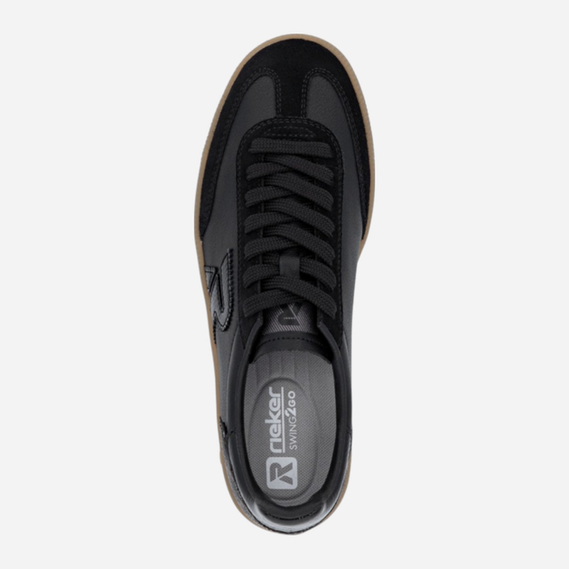 Sneakersy damskie skórzane Rieker W2200-03 36 (3.5UK) Czarne (4061811586486) - obraz 7