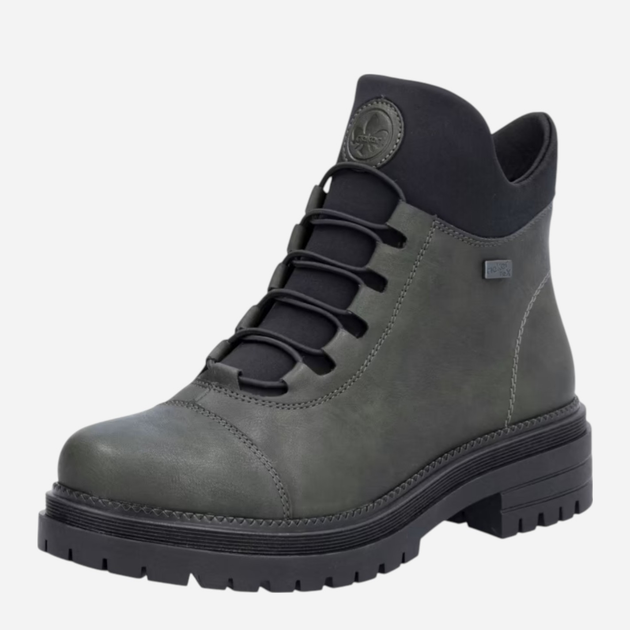 Жіночі черевики високі Rieker Y3163-54 38 (5UK) Хакі (4061811737307) - зображення 2