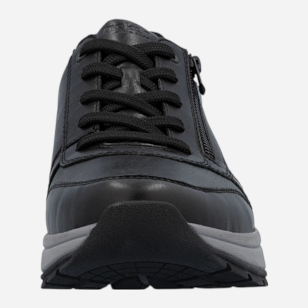 Sneakersy męskie skórzane Rieker 11002-00 42 (8UK) Czarne (4061811560332) - obraz 5