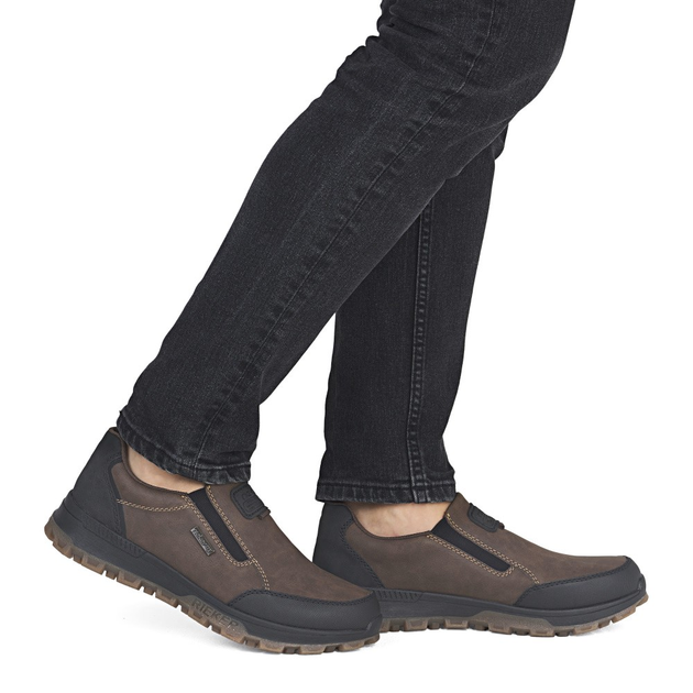 Чоловічі туфлі Rieker 35550-24 41 (7.5UK) Коричневі (4061811446445) - зображення 2