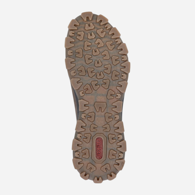 Чоловічі туфлі Rieker 35550-24 41 (7.5UK) Коричневі (4061811446445) - зображення 8