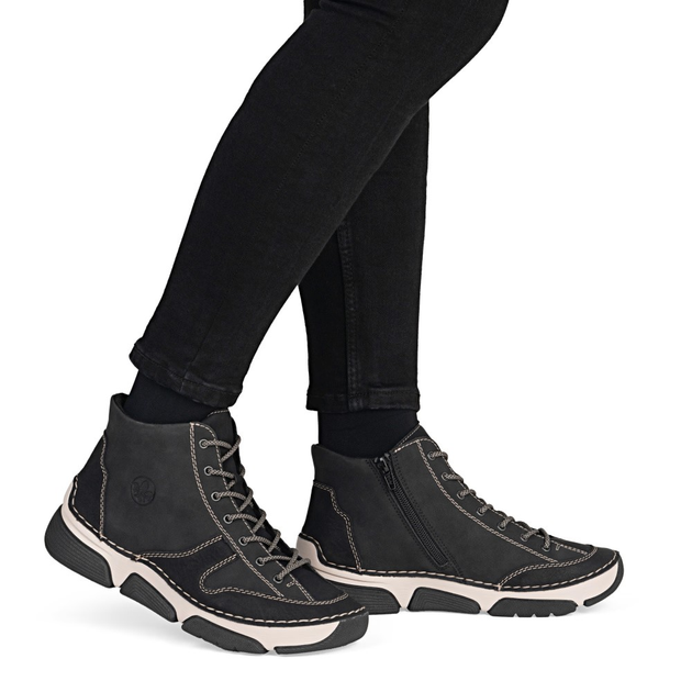 Жіночі черевики низькі Rieker 45906-00 40 (6.5UK) Чорні (4061811513789) - зображення 2
