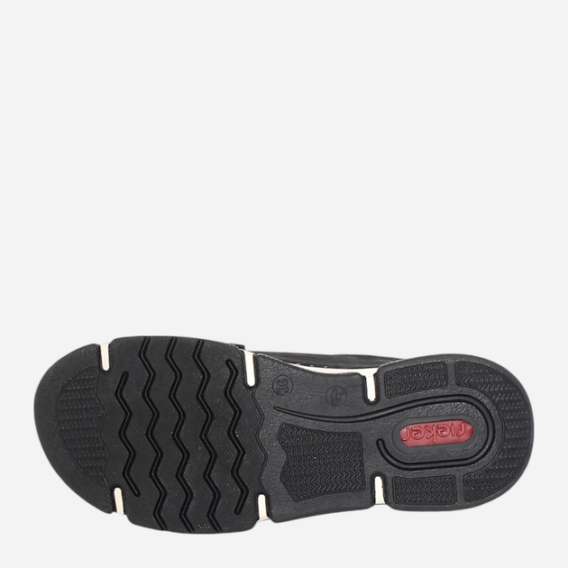 Sneakersy damskie Rieker 45973-00 40 (6.5UK) Czarne (4061811340828) - obraz 2