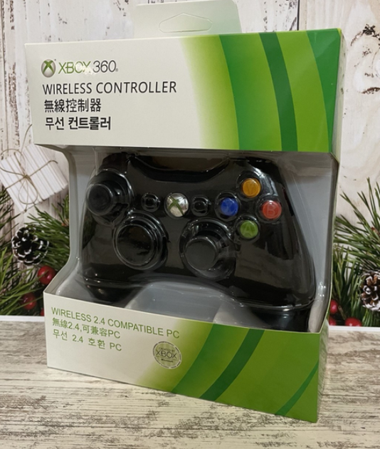 Беспроводной геймпад джойстик контроллер для Xbox 360 в черном цвете на батарейках AdlerGame (63-457) - Фото 2 Беспроводной геймпад джойстик контроллер для Xbox 360 в черном цвете на батарейках AdlerGame (63-457) - изображение 2