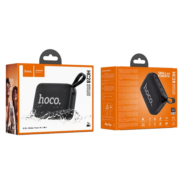 Портативна Bluetooth-колонка Hoco HC28 Melody sports BT speaker Чорний - Фото 2 Портативна Bluetooth-колонка Hoco HC28 Melody sports BT speaker Чорний - зображення 2