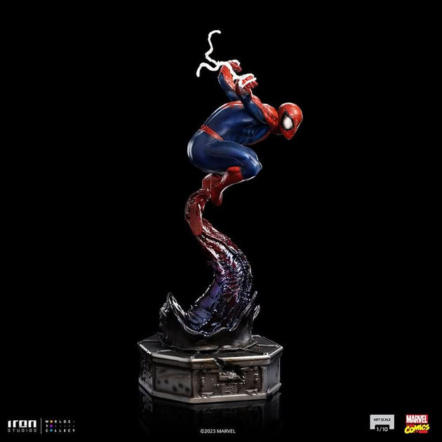 Figurka Iron Studios Marvel Comics  Spider-Man Scale 1/10 28 cm (0618231953592) - obraz 7