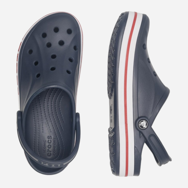 Chodaki męskie Crocs Bayaband Clog 205089-4CC 41-42 Ciemnogranatowe (887350620634) - obraz 4
