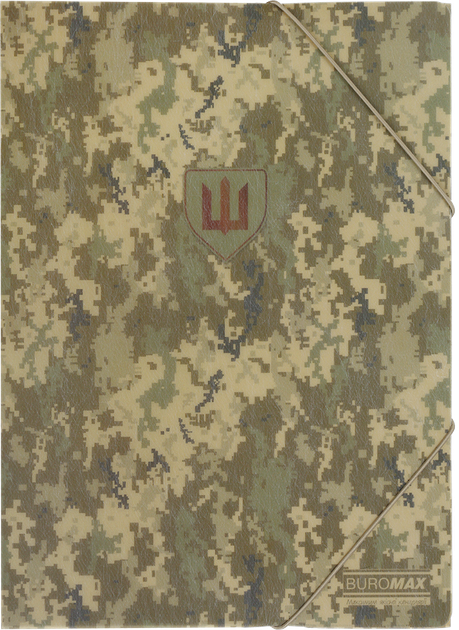 Набор папок на резинках Buromax Military А4 2 шт (BM.3908-04.2) - изображение 2