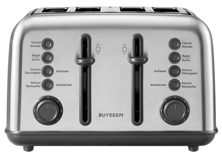Toster BUYDEEM DT640E Stainless Stell - obraz 1