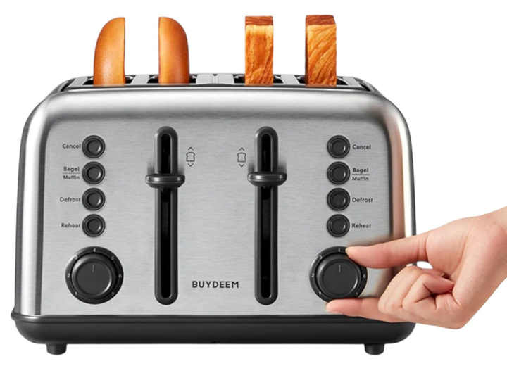 Toster BUYDEEM DT640E Stainless Stell - obraz 2