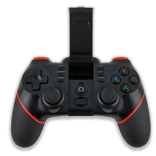 Геймпад Terios T6 беспроводной для Android iOS Smart TV PC с вибрацией и Bluetooth 4.0 эргономичный Черный 17 5х13 5х6 5 см - изображение 2