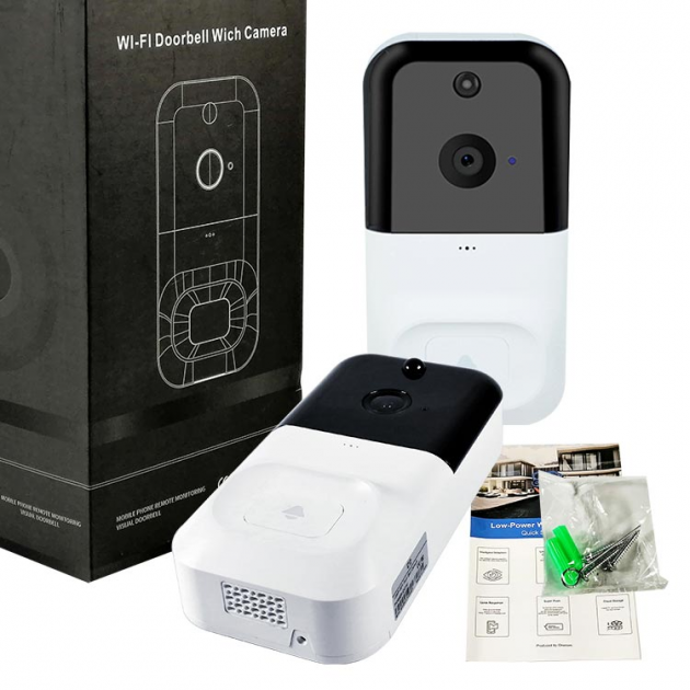 Домофон WiFi Smart Doorbell X5, видеозвонок, камера 1МП, инфракрасная подсветка - изображение 8