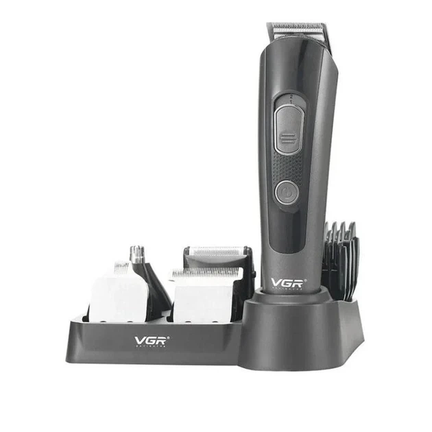 Беспроводная машинка для стрижки и триммер 5 в 1 VGR V-175 Professional аккумуляторная - изображение 7