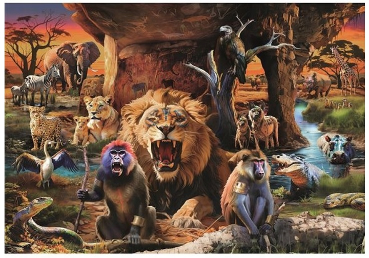 Puzzle Clementoni High Quality The Tribal Society 1500 elementów 31722 (8005125317226 / 8005125317240) - obraz 2