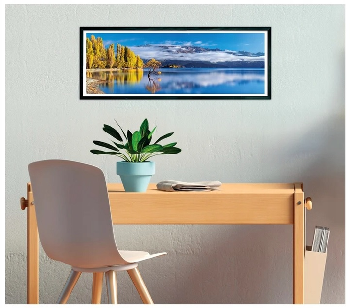 Puzzle Clementoni High Quality Panorama Wanaka's golden reflections 1000 elementów 39942 (8005125399420 / 8005125398867) - obraz 3
